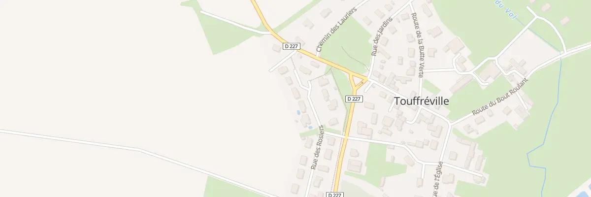 Plan du 7 Rue des Rosiers à Touffréville