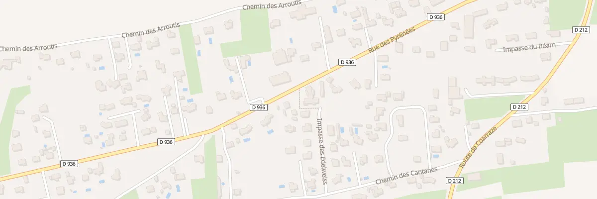 Plan du 123 Rue des Pyrénées à Bénéjacq