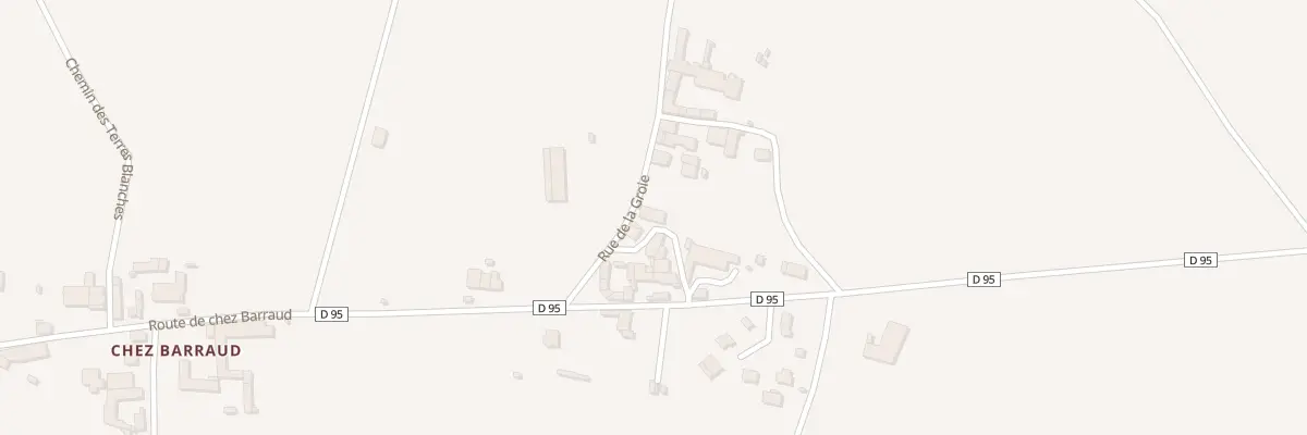 Plan du 4 Rue de la Groie à Segonzac