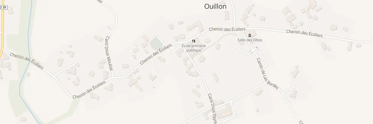 Plan du 6 Cami Dous Peyres à Ouillon