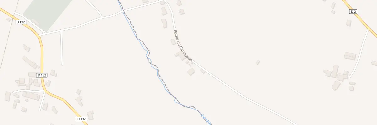 Plan du 12 Rte de Carcasson à Touvérac