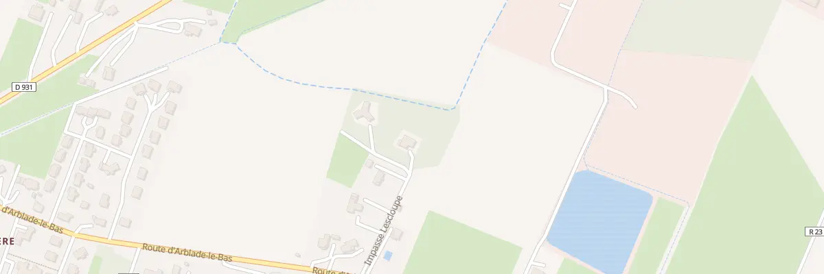 Plan du 150 Imp Lescloupe à Barcelonne-du-Gers