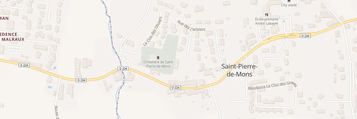 Plan du 8 All des Pommiers à Saint-Pierre-de-Mons