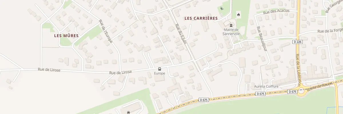 Plan du 4 Rue de Lirose à Sannerville