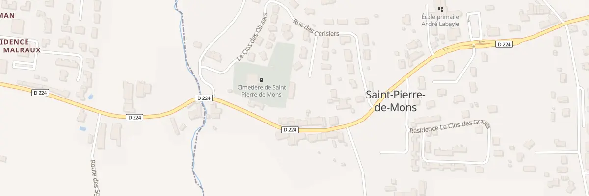 Plan du 10 All des Pommiers à Saint-Pierre-de-Mons