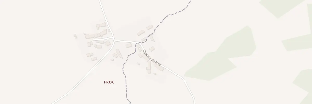 Plan du 45 Che de Froc à Villepail