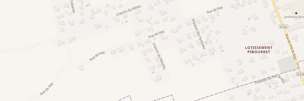 Plan du 9382 Lot de l’Epeautre à Bordères