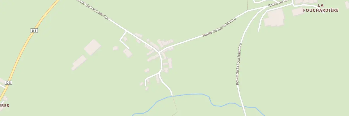 Plan du 25 Che de la Rivière à Lignières-Orgères