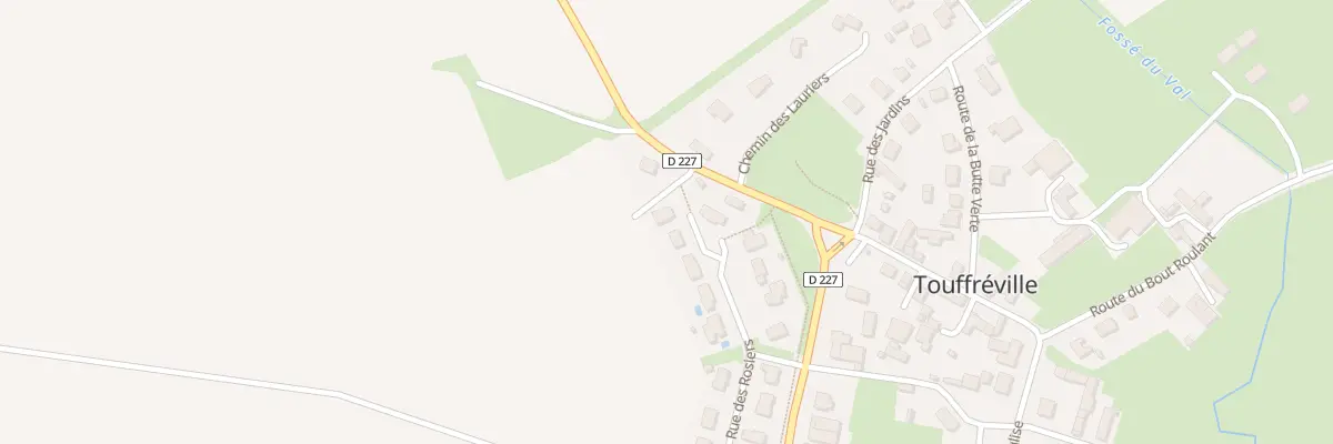 Plan du 9 Rue des Rosiers à Touffréville