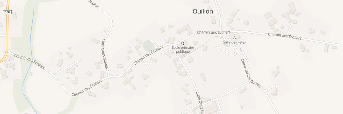 Plan du 4 Cami Dous Peyres à Ouillon