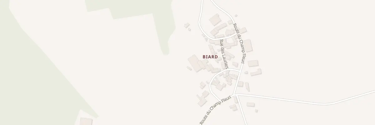 Plan du 6 Imp des Pervenches /biard à Glénay