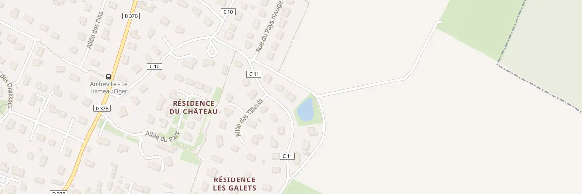 Plan du 5194 Rue de la Mare à Amfreville