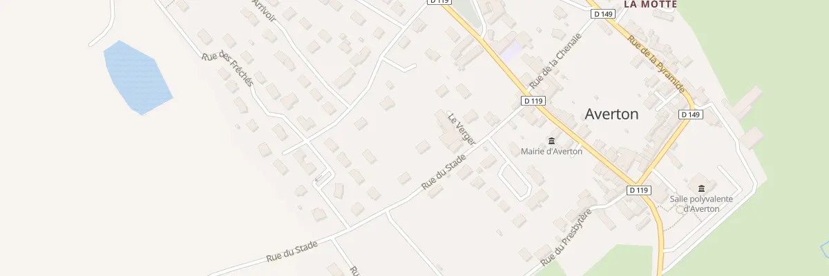 Plan du 4 Rue du Stade à Averton