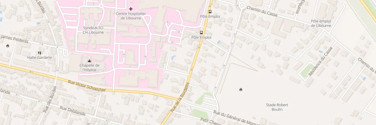 Plan du 61 Rue de la Bordette à Libourne