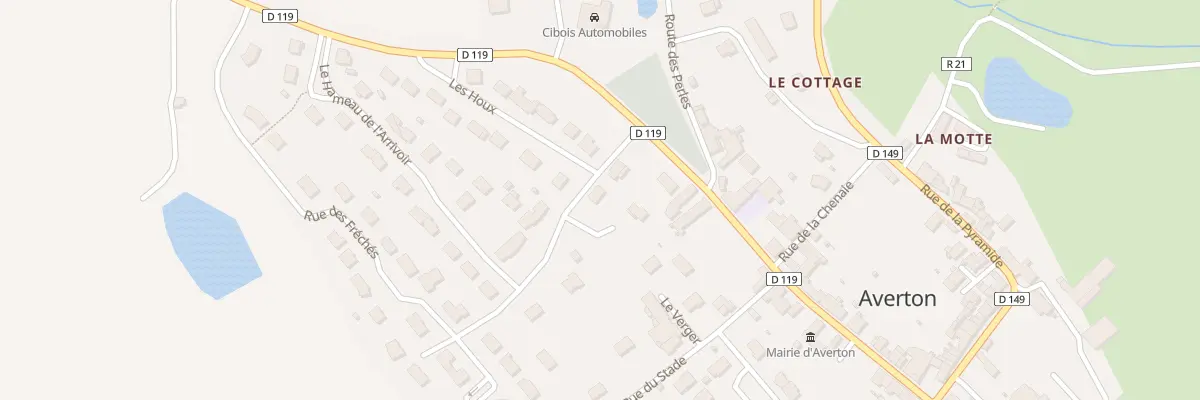 Plan du 2 Lot des Houx à Averton
