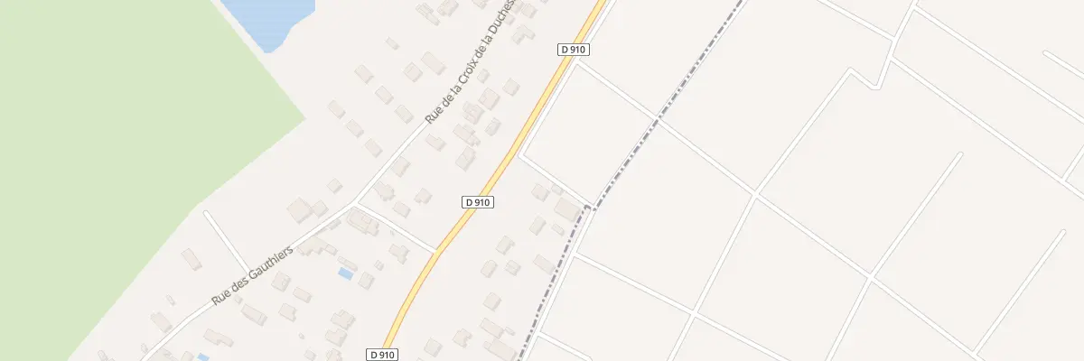 Plan du 98 Rte de Paris aux Billaux