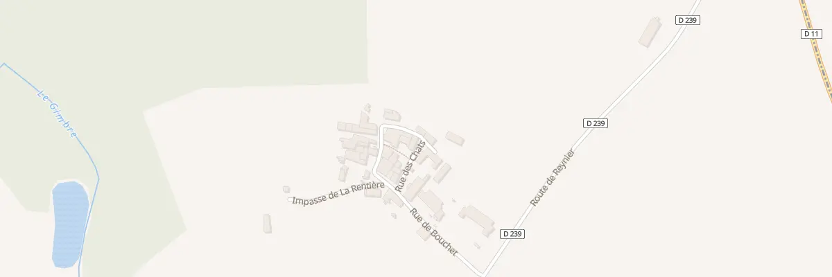 Plan du 67 Rue des Chats à Grézillac
