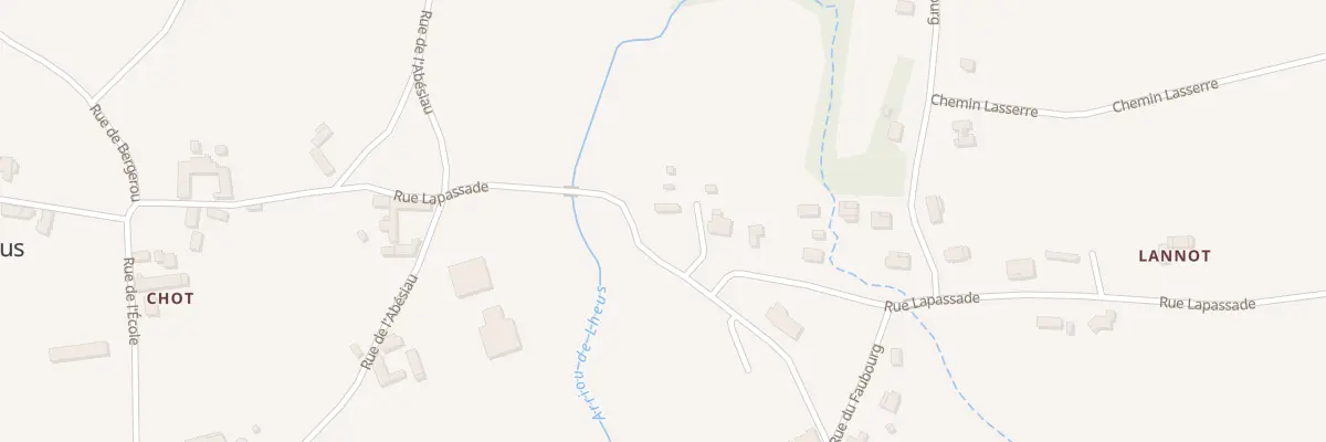 Plan de Imp de Labesiau à Riupeyrous