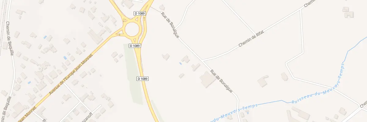 Plan du 20 Rue de Bonalgue à Libourne