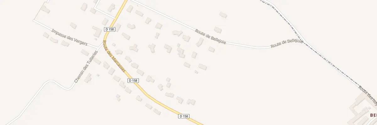 Plan du 13T Rte de Bellejoie à Julienne