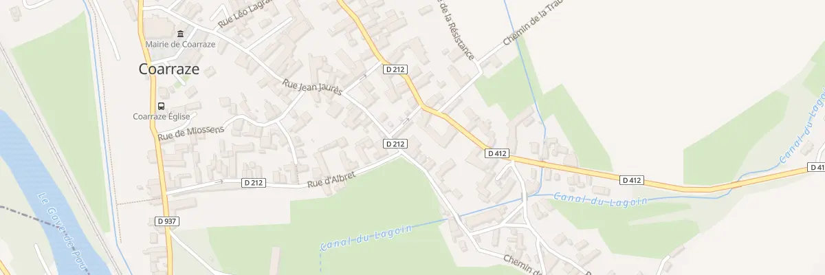 Plan du 1 Rue Raymond Arnaud à Coarraze