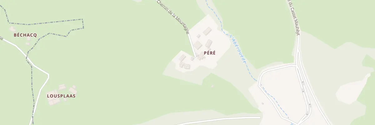 Plan du 4 Che de la Mountagne à Asson
