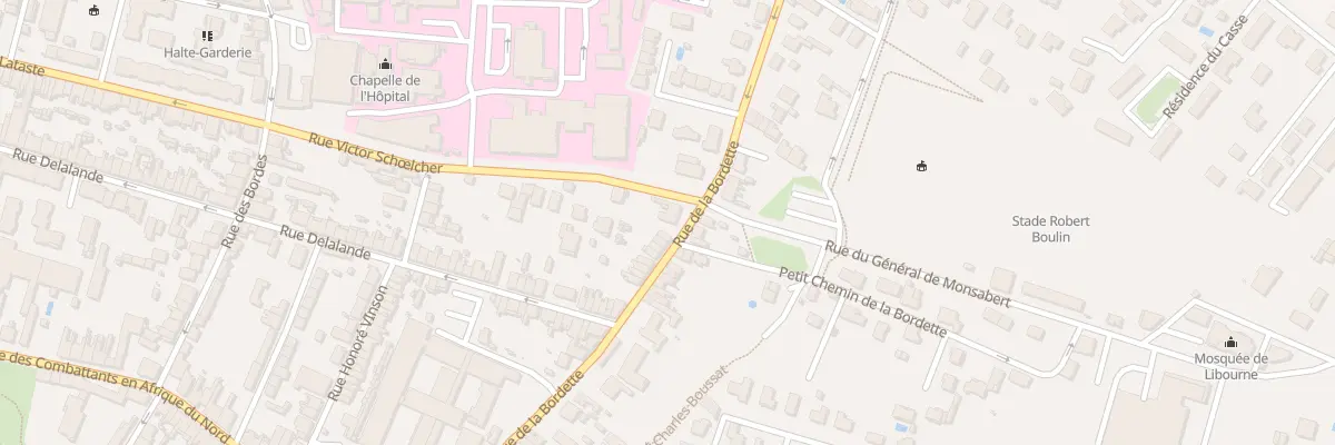 Plan du 45 Rue de la Bordette à Libourne
