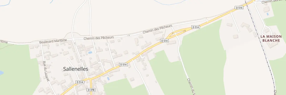 Plan du 21 Rue André Pierre Marie à Sallenelles