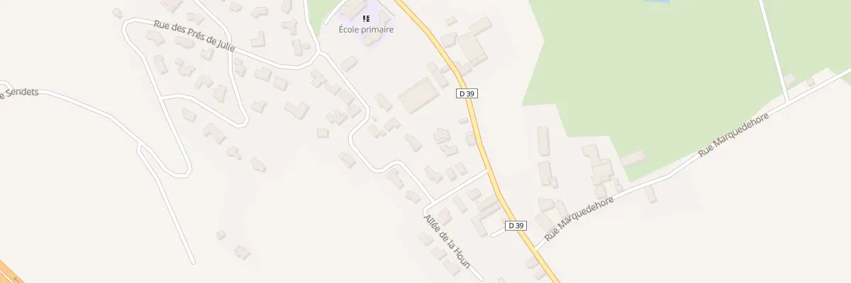 Plan du 12 Rue Corisande à Andoins