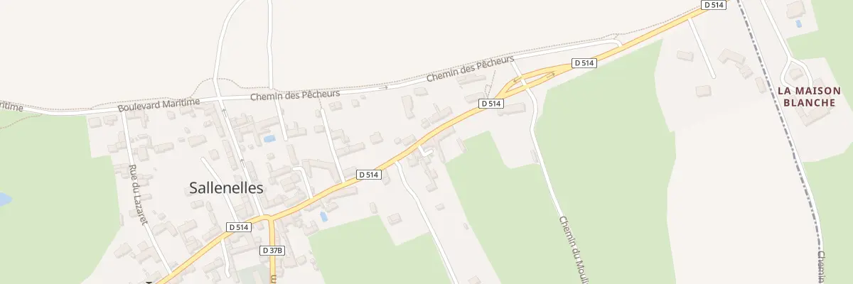 Plan du 28 Rue André Pierre Marie à Sallenelles