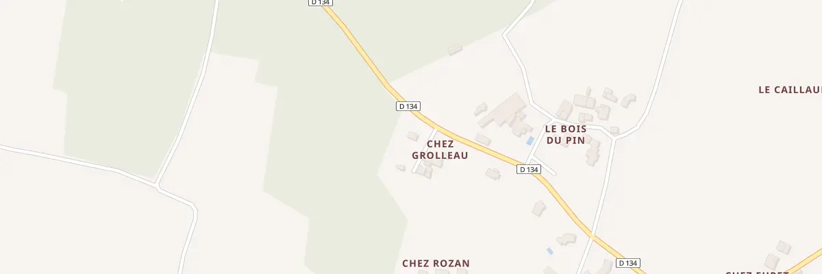 Plan du 1 Chez Grolleau à Orignolles