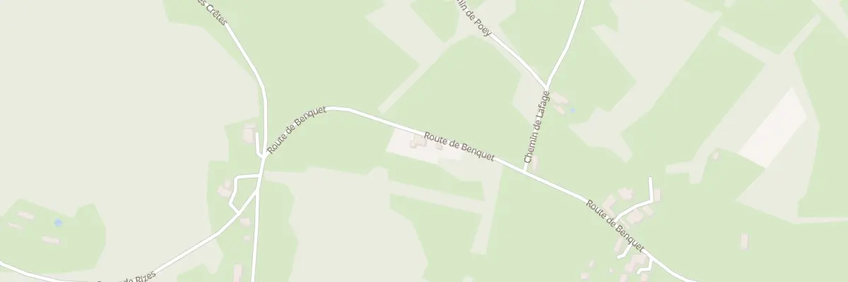 Plan du 230 Rte de Benquet à Moncla