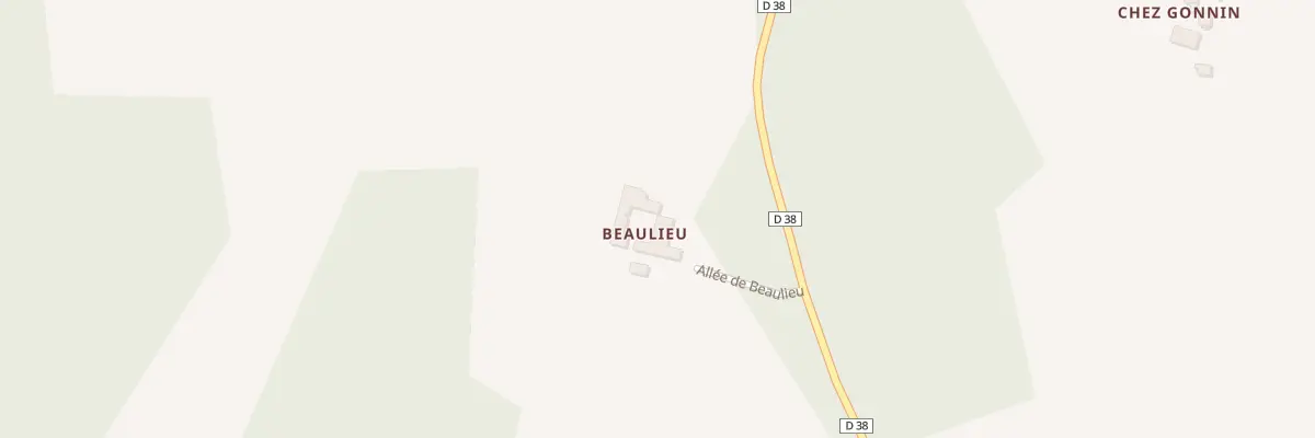 Plan du 8 All de Beaulieu à Montmérac