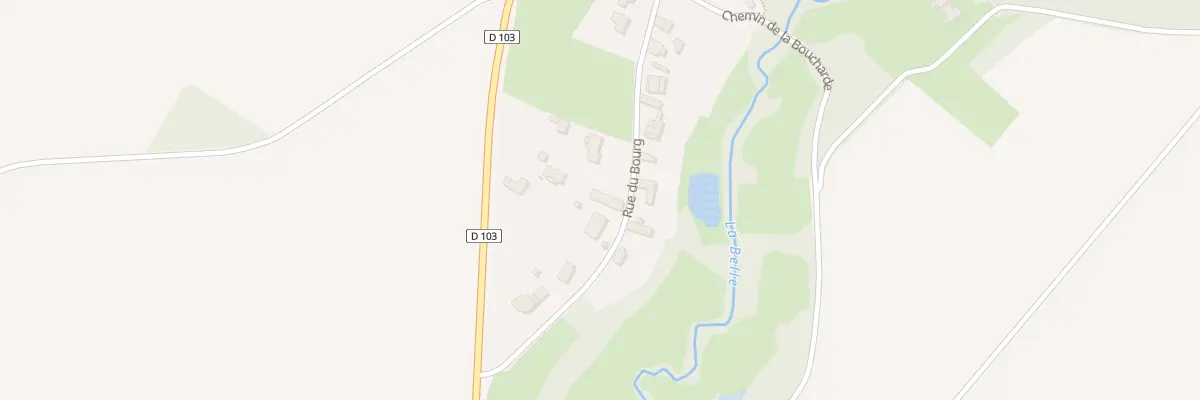 Plan du 42 Rue du Bourg La Mouline à Celles-sur-Belle