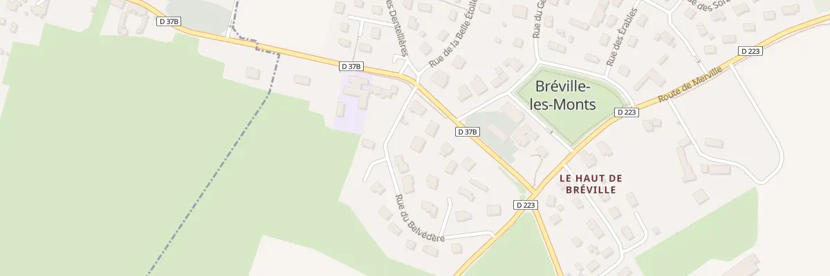 Plan du 5 Rte de Sallenelles à Bréville-les-Monts