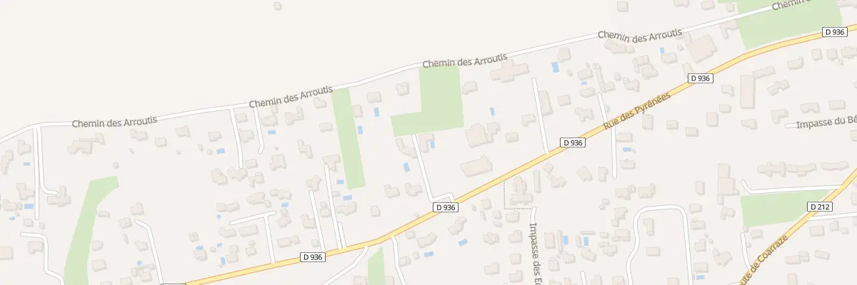 Plan du 96T Rue des Pyrénées à Bénéjacq