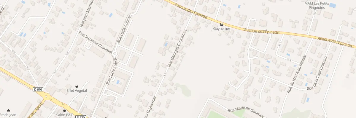 Plan du 36 Rue Georges Guynemer à Libourne