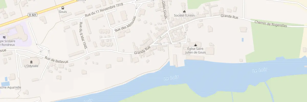 Plan du 27 Gr Grande Rue Gouis à Durtal