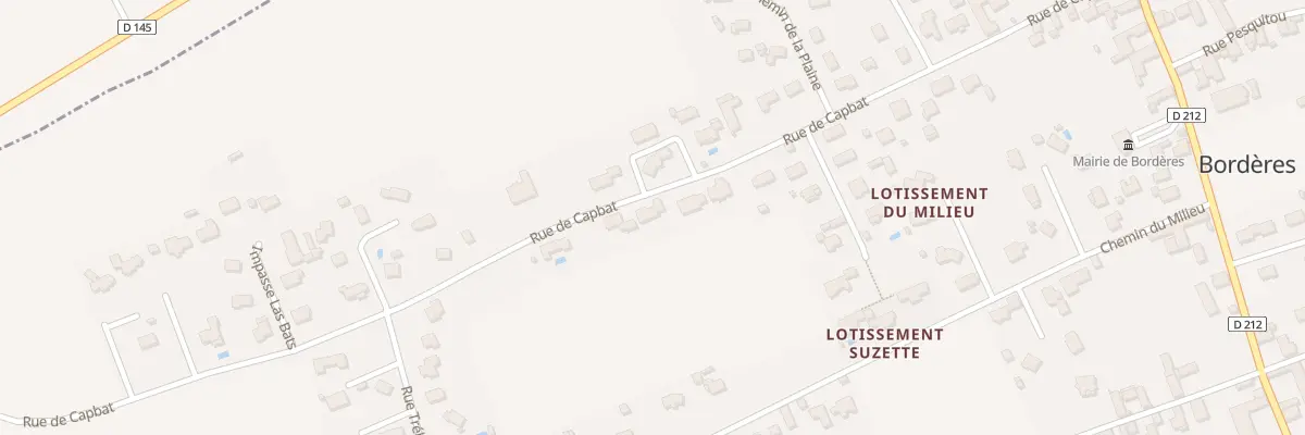 Plan du 27 Rue de Capbat à Bordères