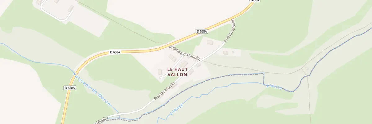 Plan du 1 Imp du Moulin à Noron-l’Abbaye