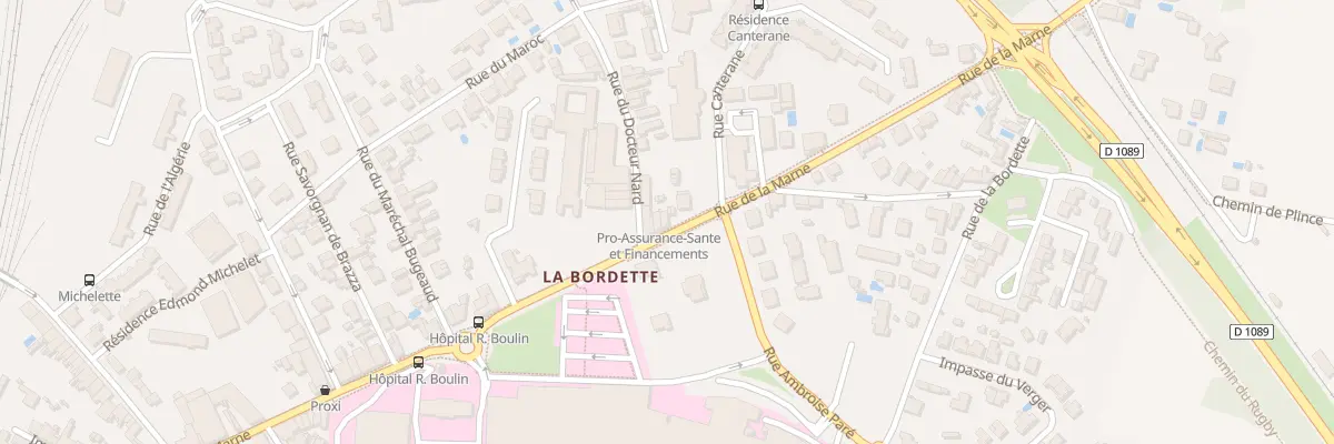 Plan du 137 Rue de la Marne à Libourne