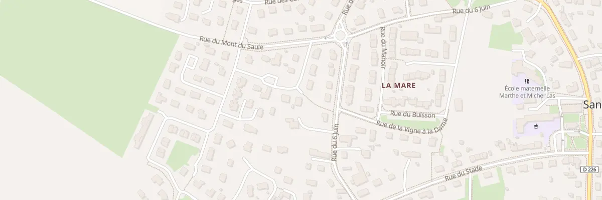 Plan du 7 All des Bleuets Sannerville à Sannerville