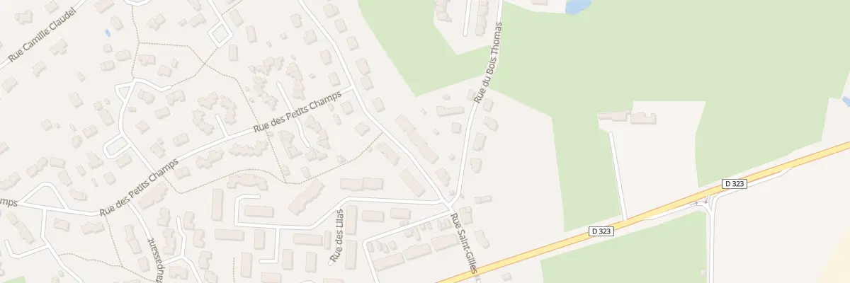 Plan du 10 Rue de la Jothuère à Durtal