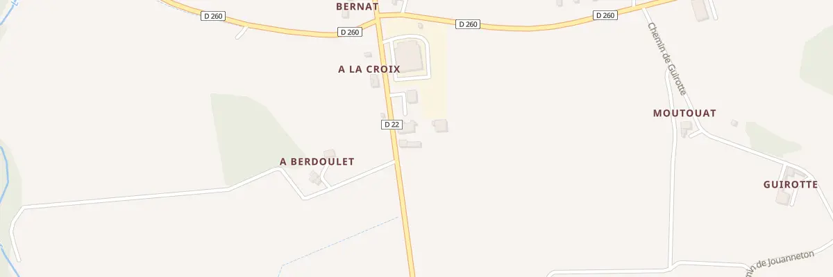 Plan du 1656 Chem de la Plaine à Lannux