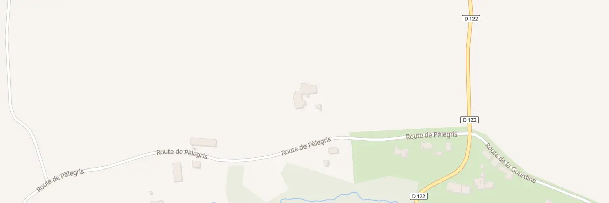 Plan du 1 Rte de Pellegris à Faleyras