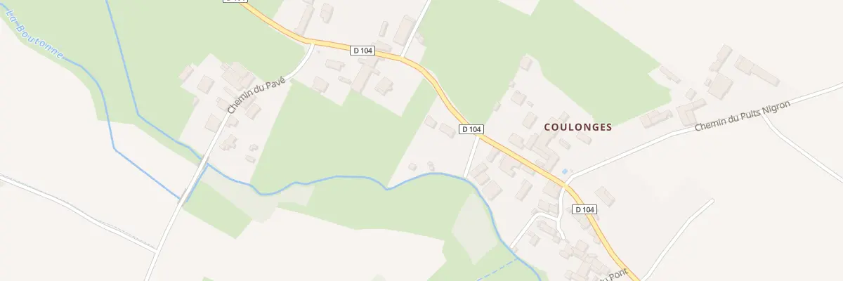Plan du 20 Rte de Vernoux Coulonges à Brioux-sur-Boutonne