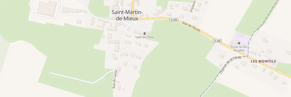 Plan du 5 Clos de la Bergerie à Saint-Martin-de-Mieux
