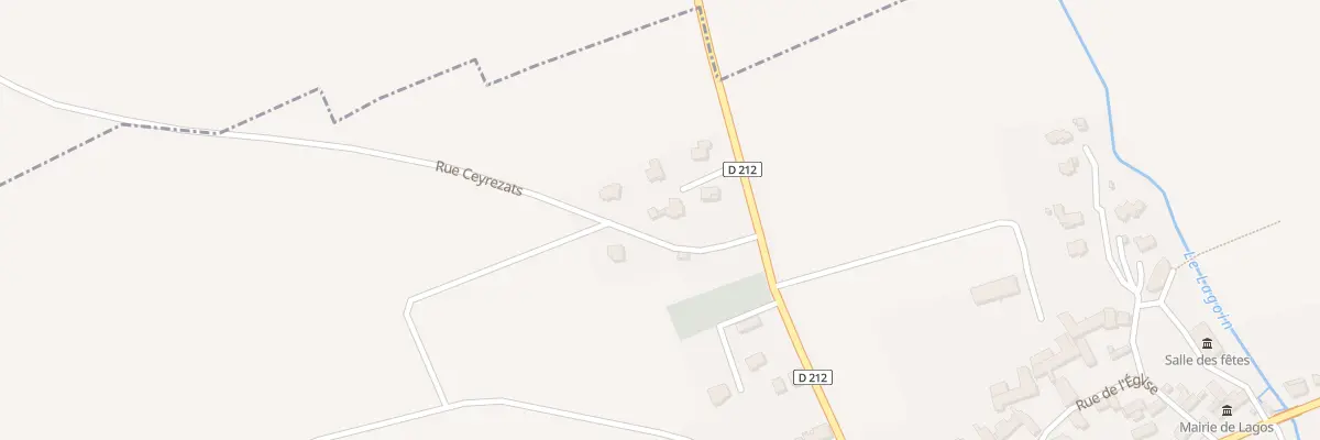 Plan du 4 Rue Ceyrezats à Lagos