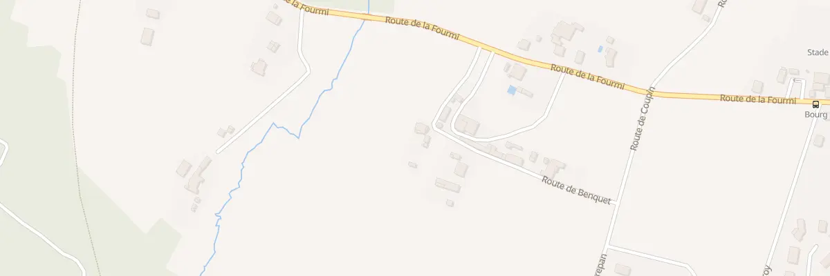 Plan du 245 Rte de Benquet à Cudos