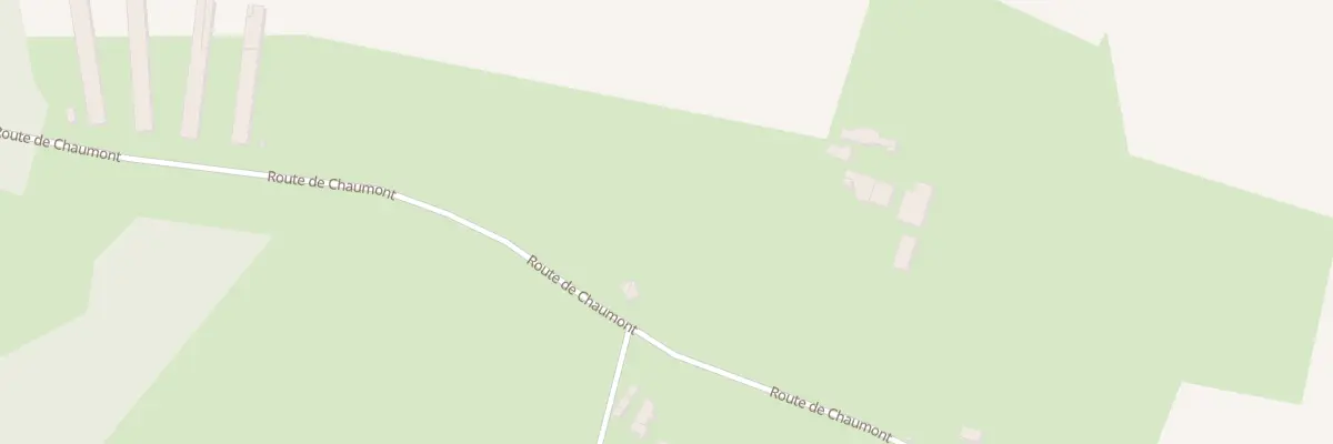 Plan du 9 Rte de Chaumont à Sermaise